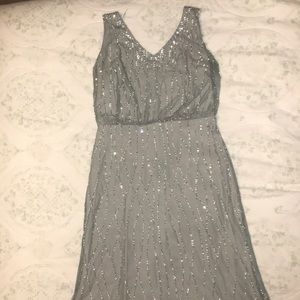 Adriana Papel Beaded Gown